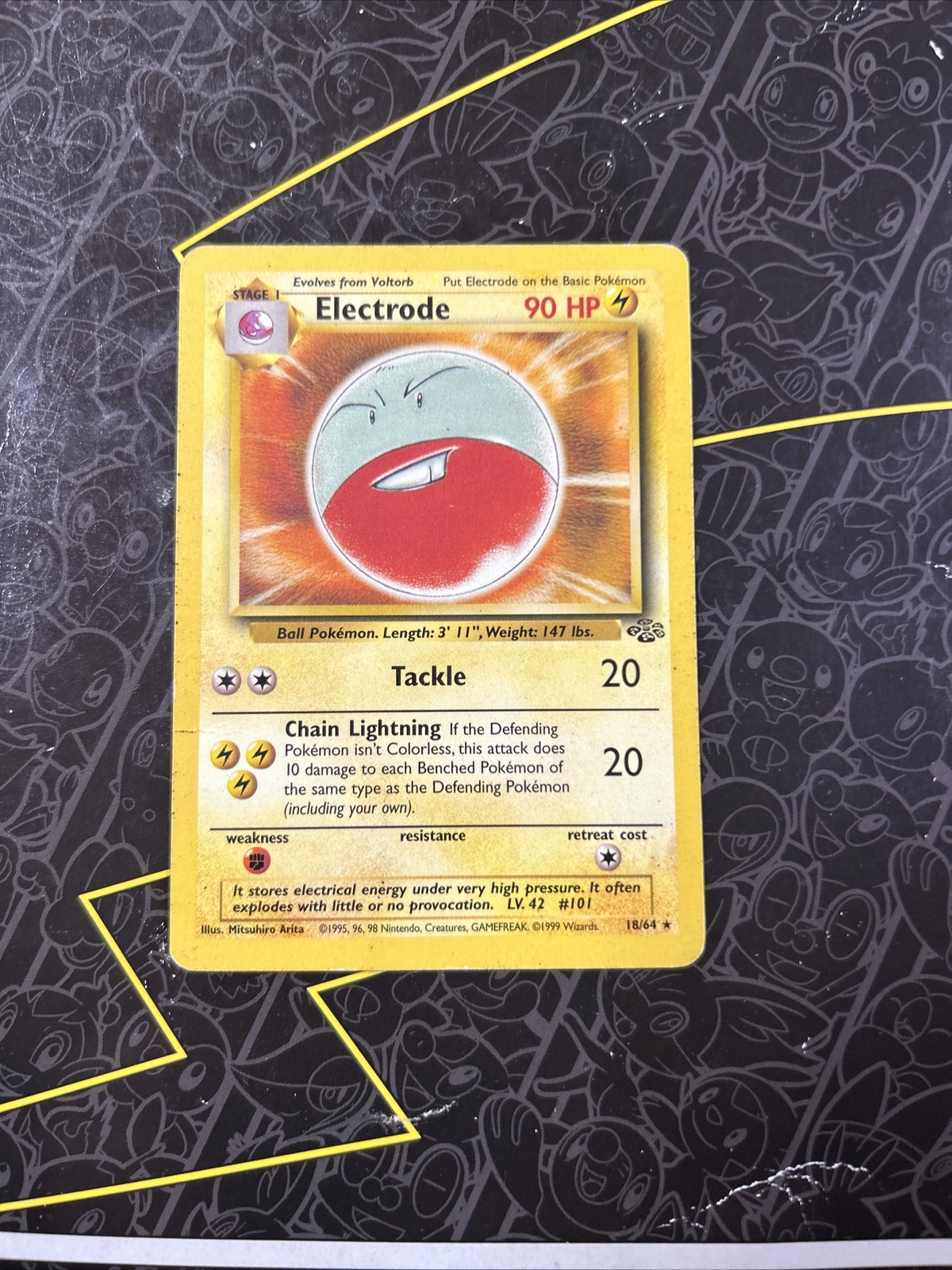 Pokémon TCG Electrode Jungle 18/64 Regular Unlimited Rare eBay