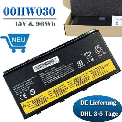 00HW030 96Wh Battery Akku für Lenovo ThinkPad P70 P71 20ER 20ES 20HK 01AV451 - Bild 1 von 4