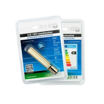 CARDANLIGHT EUROPE CLE LED Leuchtmittel Neutralweiß für Artemide Icaro Tobias Grau Ochio Puro 410lm