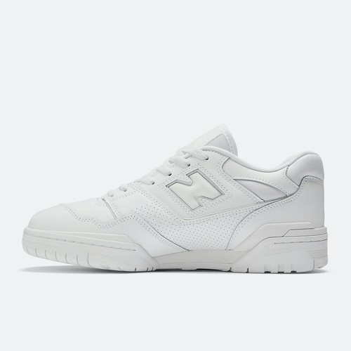 NEW BALANCE 550 TRIPLE WHITE (BB550WWW) MENS LIFESTYLE SHOES Size: US 8.5 - Picture 16 of 20