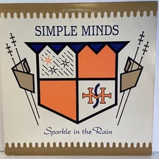 Simple Minds: Sparkle In The Rain LP Vinyl Album 1984 Rare Out Of Print VG
