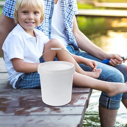 Thickened Sealing Barrel Garden Air Tight Bucket with Lid and Handle Pail - Picture 10 of 12