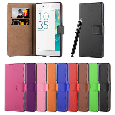 Verschiedene Modelle Handy Hülle Leder Brieftasche Buch Flip Folio Ständer Ansicht Cover
