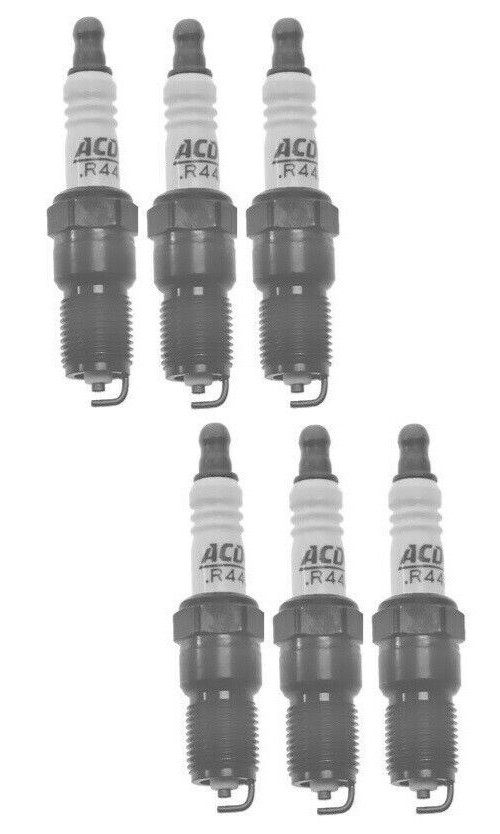 For Buick Chevy Pontiac GMC V6 Set Of 6  AcDelco  Spark Plugs Pre-Gapped .060