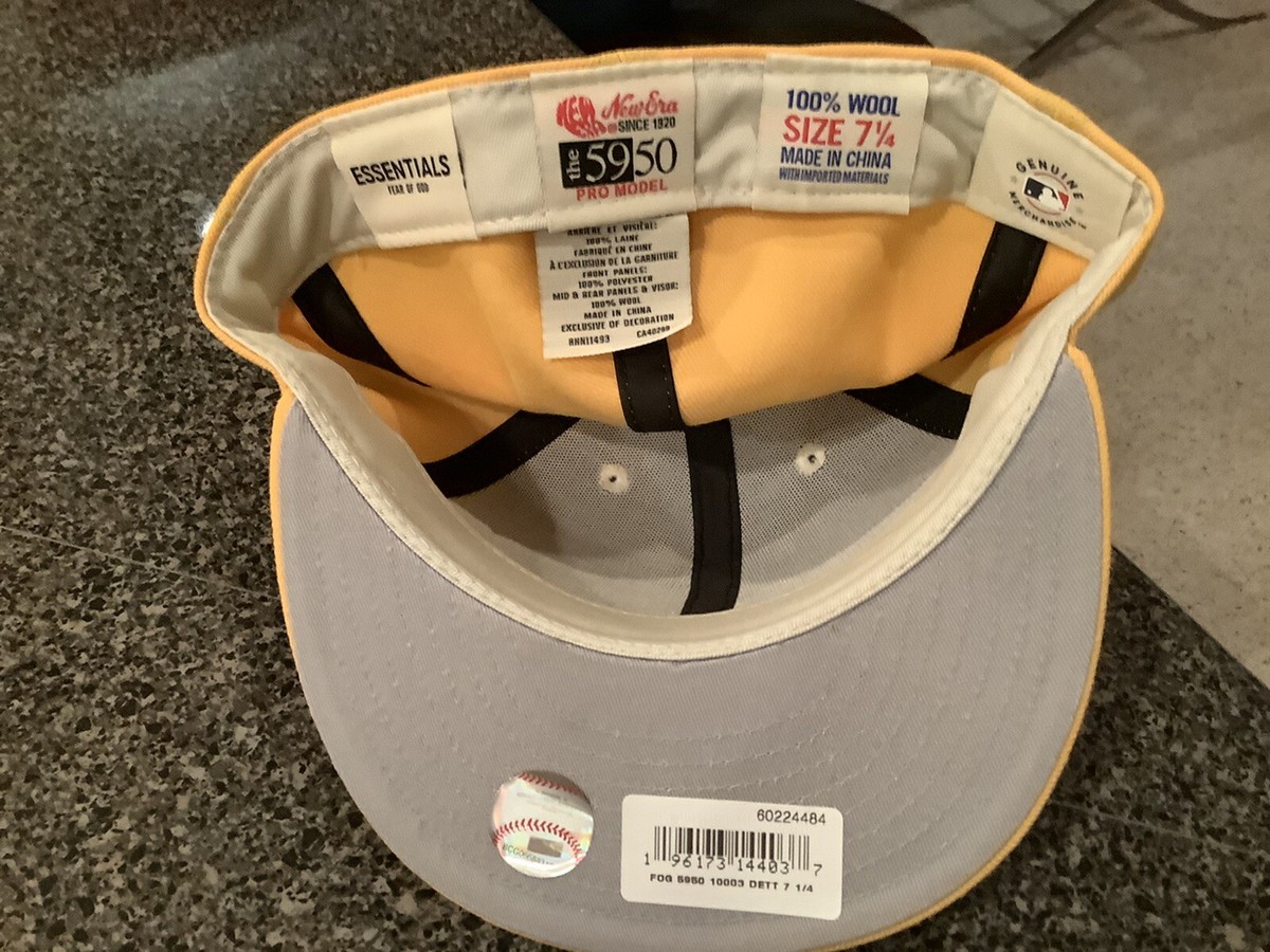 帽子 Fear of god Essentials New Era 7 1/4 New Era X Fear of God Essentials 59fifty Fitted Hat Size 7 1