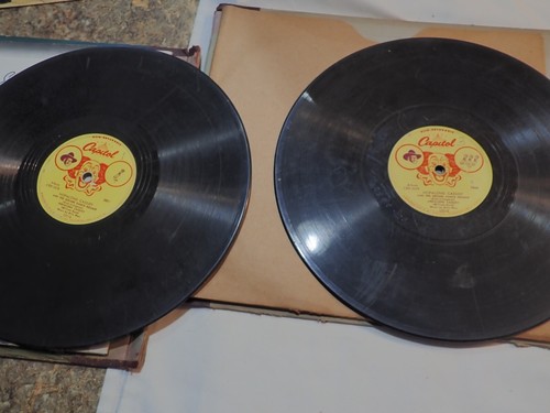 Hopalong Cassidy And The Square Dance Holdup 1950 78 Capitol Album partial book - Picture 4 of 7