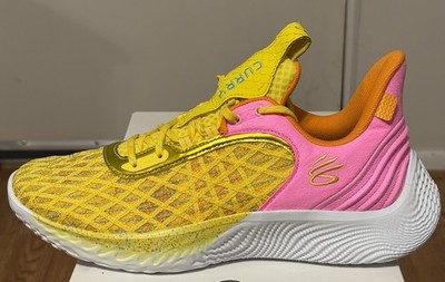 Under Armour UA Curry Flow 9 Sesame Street Big Bird Shoes Yellow