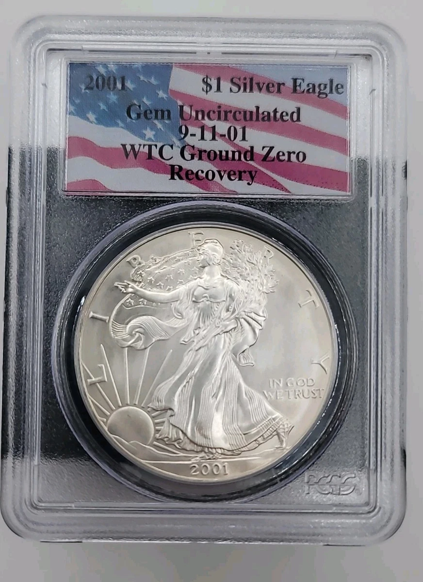 2001年 アメリカンイーグルシルバー ケース入り American Eagle 2001 U.S. Mint Silver Bullion Coins for sale | eBay