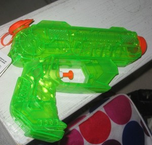 Play Day Water Blaster Pistol with Tag