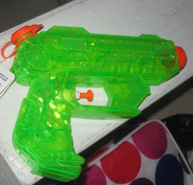 Play Day Water Blaster Pistol with Tag