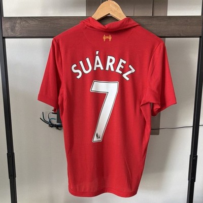 リバプールFC SUAREZ 7 ユニフォームS Liverpool 12-13 Luis Suarez #7 Soccer Jersey Red Unisex Adult S | eBay