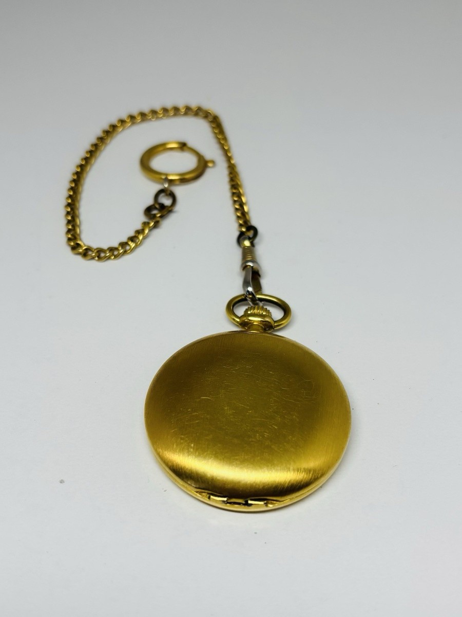【西ドイツ】Meister Anker社 アンティーク 置時計 ゴールド 美品 Vintage Meister ANKER Mechanical German Pocket Watch 17 Jewels | eBay