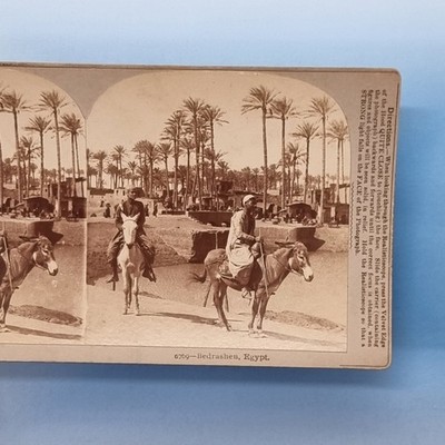 Tien Tain Stereoview 3D um 1900 Echtfoto China traditioneller Friedhof