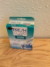 Fresh Guard Soak by Efferdent 24 Count for Retainers Clear Braces Mouth Guards