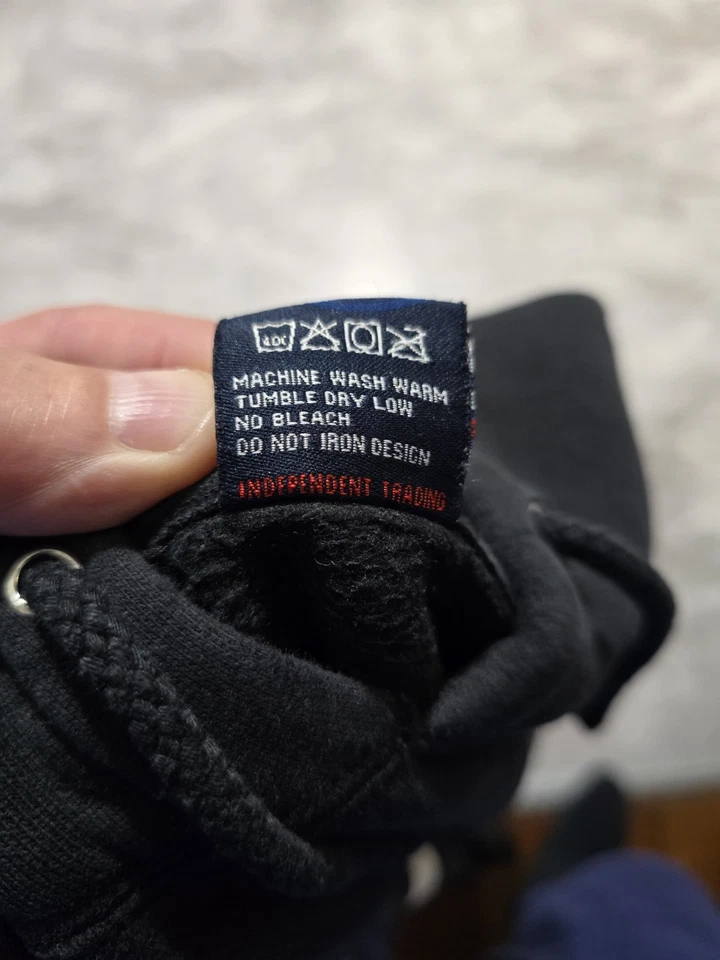 Vintage Rare 2011 Mac Miller Blue Slide Park Hoodie Mens Sz L (Fits Like A M) - Image 4 of 4