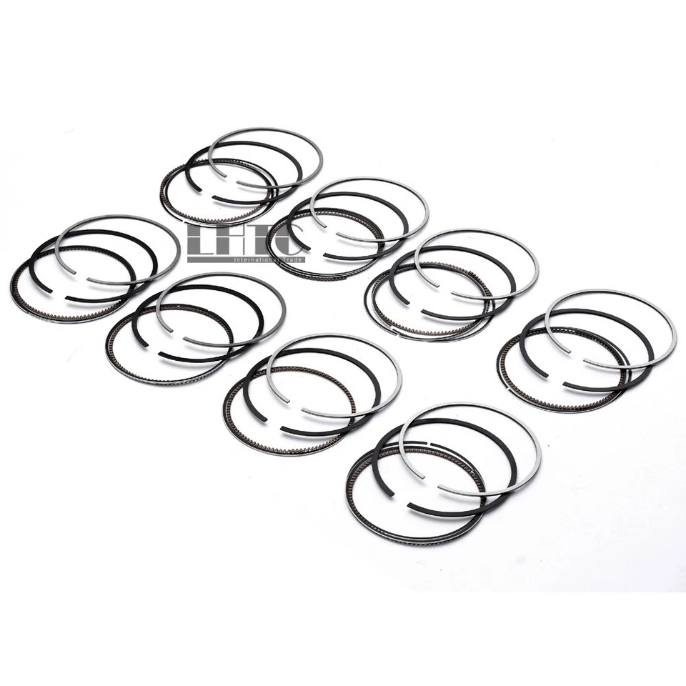 8x Piston Ring Set Ø89mm For BMW 550i 750i X5 X6 M E70 E71 F10 N63B44A S63A 4.4 - Image 3 of 4