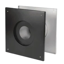 Wall Thimble 3 Inch Stainless Steel Adjustable Thickness Wood Pellet Burn Stove