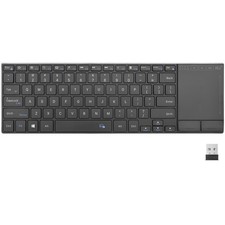 Rii 2.4G Wireless Keyboard,Bluetooth Keyboard BT 5.1 2.4G ,Aluminium Alloy Po...