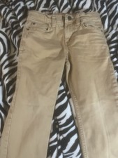 cat and jack boys pants Khaki Size 6 Stretch Straight
