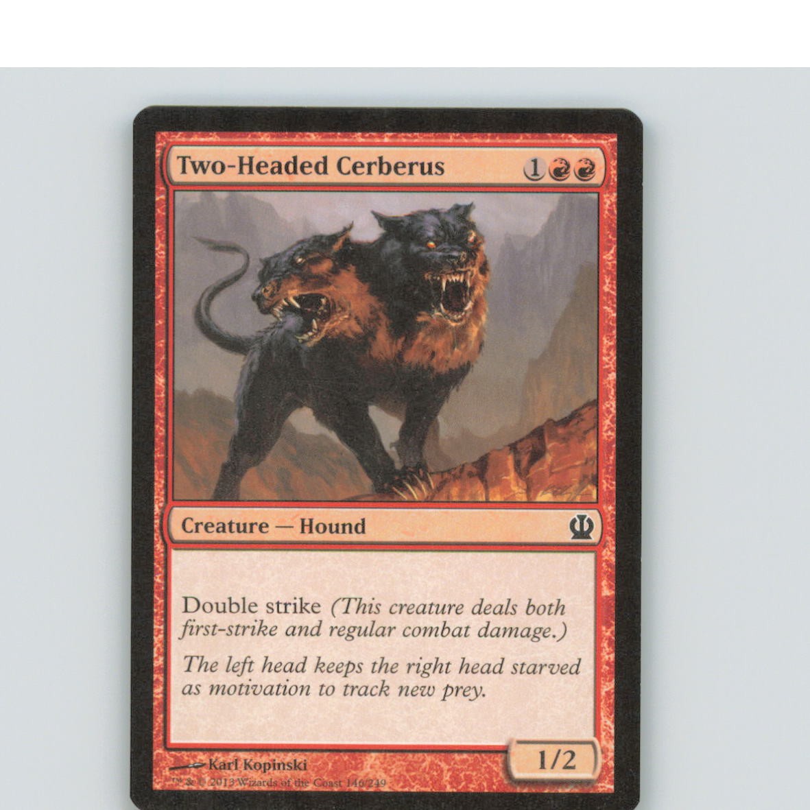TWO-HEADED CERBERUS 146 C THEROS MAGIC: THE GATHERING NM/M