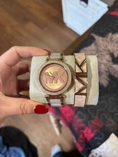 michel kors watch/bracelet set