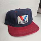 c.1980s VALVOLINE MOTOR OIL PRODUCTS HAT CAP GAS OIL NOS STATION SERVICE TRUCKER — photo 1