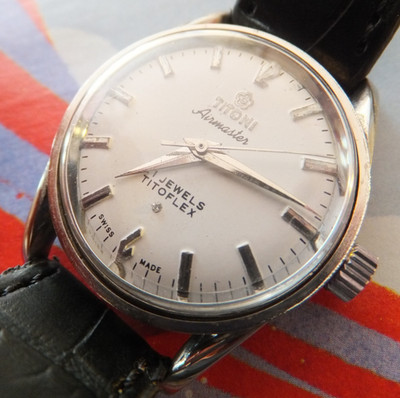 Titoni ''Airmaster'' 21 Jewel Handaufzug 31mm Uhr