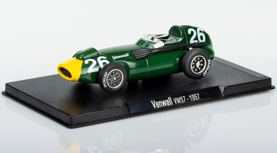 Vanwall VW57 Stirling Moss 1957 Scala 1:43 Modellino Storico Formula 1 F1 N° 26 - Immagine 3 di 4