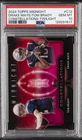 2024 TOPPS MIDNIGHT CONSTELLATIONS TWILIGHT DRAKE MAYE/TOM BRADY RC /99 PSA 10