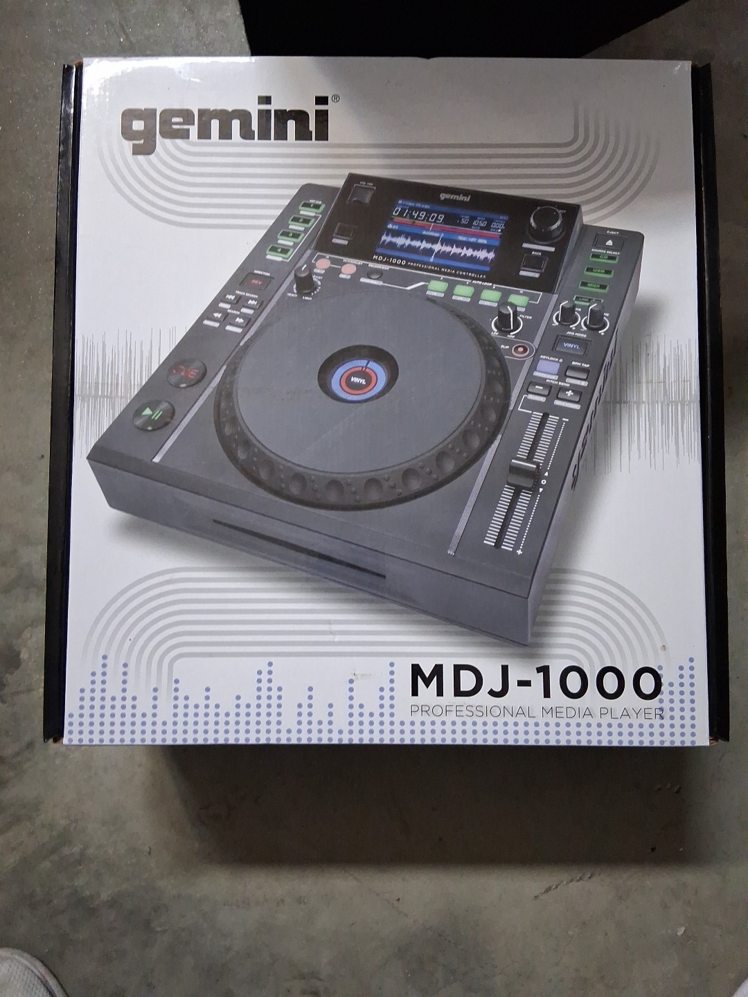 Gemini MDJ-1000 Professional CD/USB Player