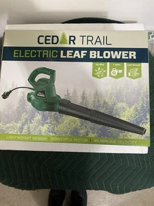 Cedar Trail Électric Leaf Blower Handheld 185MPH 7A 126CFM 20V Nouvelle boîte scellée