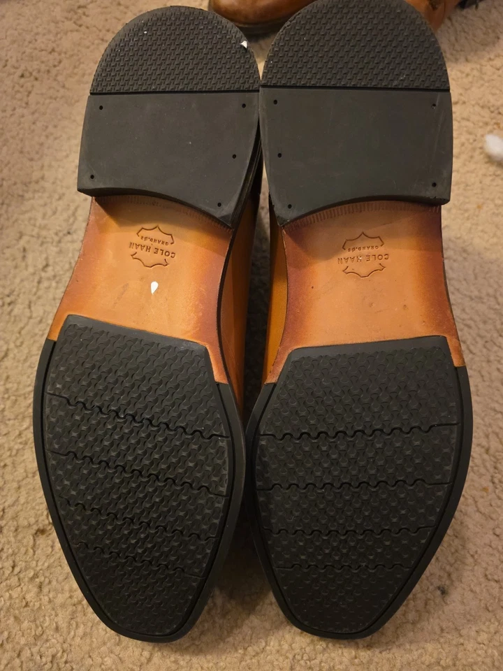 Cole Haan Hombre Wagner Grand Chelsea Bota Impermeable, Cuero Marrón EE. UU. Talla 13 Foto 2 de 4