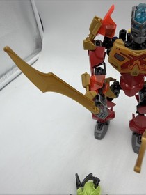LEGO - BIONICLE - 70787 - TAHU MASTER OF FIRE NO BOX NO MANUAL AS IS  - #52