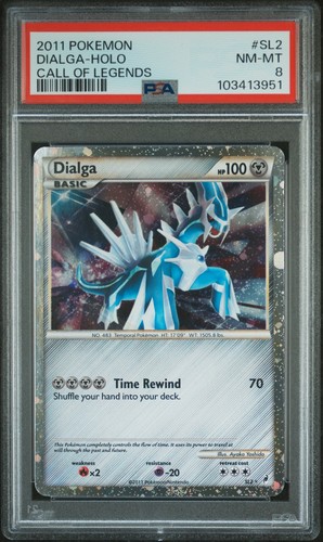 Dialga graded PSA 8 for sale on eBay