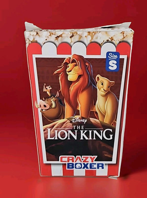 Disney Lion King Crazy Soft Touch Boxer Briefs MENS SIZE S NEW NIB