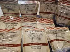 Patriot Pantry Survival Emergency Food Lot 10 Bags 2016 Good for 25 Years (bag)