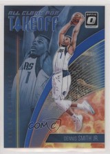 2018 Donruss Optic All Clear for Takeoff Blue Prizm 7/49 Dennis Smith Jr #14 7qg