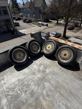 1985 Enki Rims 16x 5x120 Wheel Set No Scratches Vintage No Dents