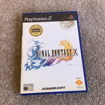Final Fantasy X Sony Playstation 2 (PS2) Game with Manual **FREE P&P** - Image 1 of 4
