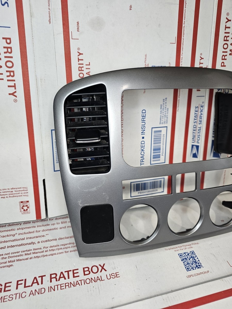2003-2006 Suzuki XL7 Grand Vitara Center Dash Radio Bezel Panel
