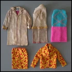 🤩LOT Barbie Intrigue, Travel Together, Knit Hit Mod Clothes Japan Vtg 1960s+🎁
