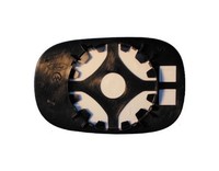 Spiegelglas Links Ford Ka 1996-2008 FÜR Mechanischen Spiegel