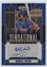 2025 Panini Prizm Sensational Signatures Blue 11/49 Michael Carico #SS-MC Auto