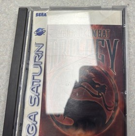 Mortal Kombat Trilogy (Sega Saturn) Game and Case VGC Authentic Read Description