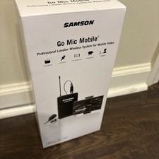 Samson Go Mic Mobile Professional Lavalier Wireless System for Mobile Video Kit