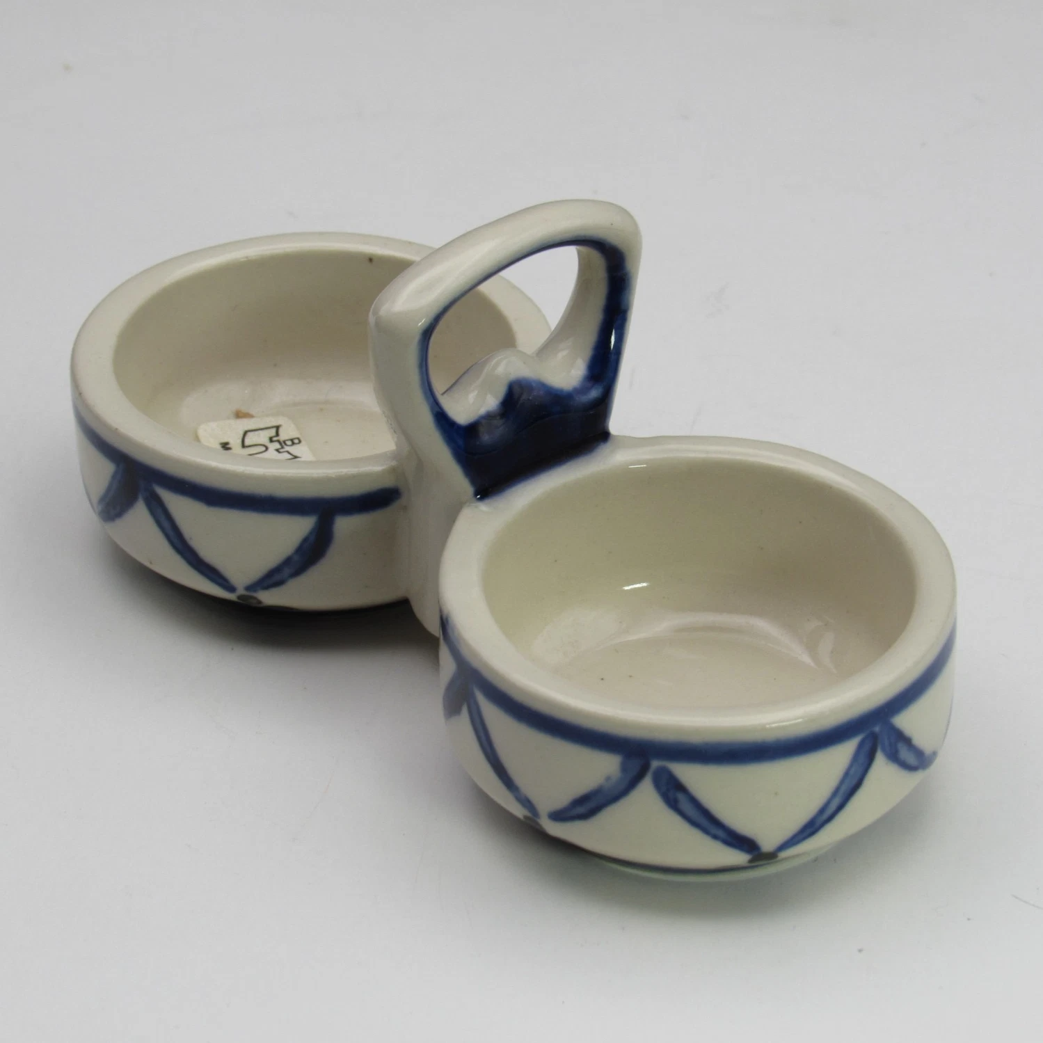 Ceramika Artystyczna Boleslawiec Polish Pottery Salt Cellar