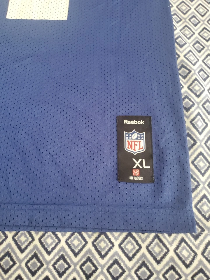 Camiseta deportiva Justin Tuck Reebok Team Apparel Reebok para mujer talla XL vintage Foto 3 de 4