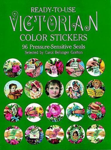 Dover Stickers Dover Stickers Ser.: Victorian Color Stickers : 96 Pressure-Sensitive ...