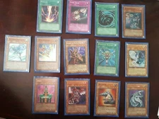 Selection of Yugioh cards (various conditions, check description)