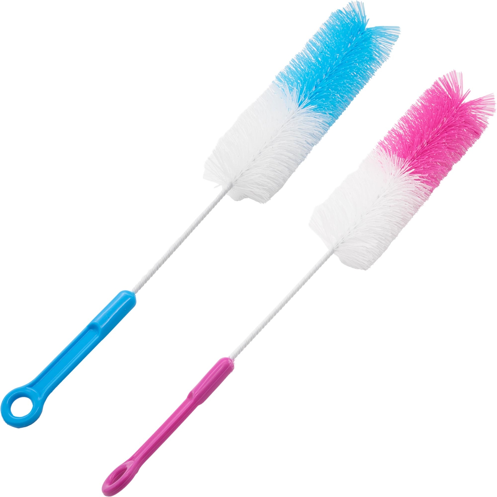 Flaschenbürste 2 Stück - Verstellbar 29-38cm Mit Wabenschwamm Für Enge Flaschen